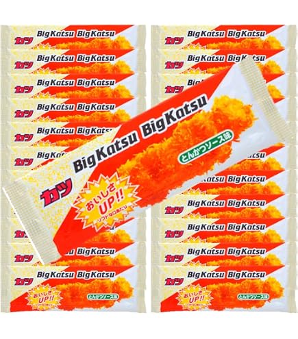 Amazon.co.jp: まとめ買い 菓道 bigカツ 駄菓子 ビッグカツ とんかつ