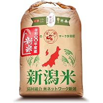 Amazon.co.jp: 【新米 玄米 令和8年度産新米】特別栽培米 新潟県産