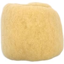 Amazon | ハマナカ ニードルわたわた 30g col.313 スポンジ色 H440-003