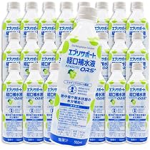 Amazon.co.jp: アクアサポート 【経口補水液】 500ml×24本 りんご風味
