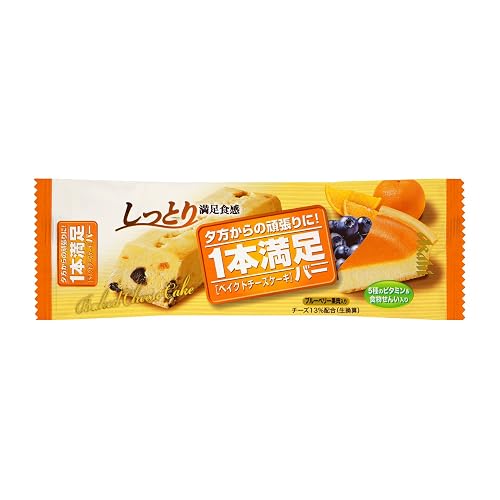 アサヒフード＆ヘルスケア 1本満足バー ベイクドチーズケーキ