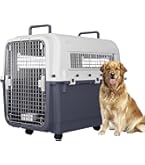 Amazon | SUPER DEAL ペットキャリー 犬 クレート 大型犬 キャリー