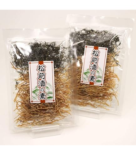 Amazon.co.jp: 松前漬素材セット 160g 大容量 松前漬 きざみ するめ