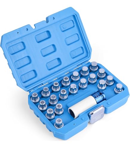 Amazon | ポルシェ車用 ホイールナット ソケット 20点セット 工具 キー