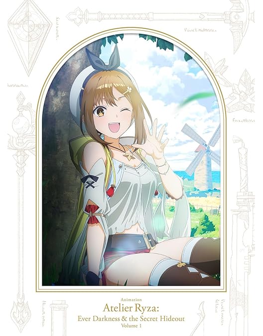 ほぼ新品未開封　ライザのアトリエ 常闇の女王と秘密の隠れ家　DVD　全6巻セット 4534530146014_1MX.jpg