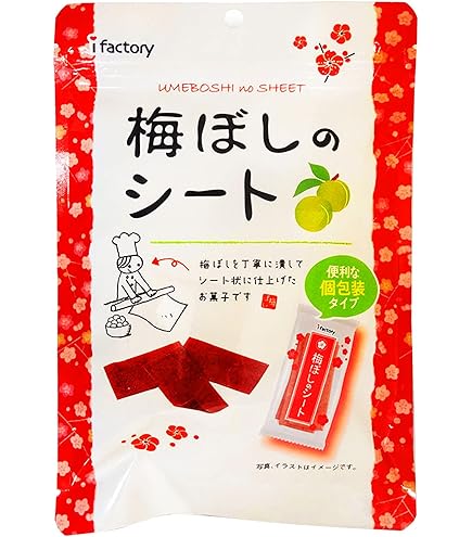 Amazon | アイファクトリー メガ梅ぼしのシート 115g×6袋 | アイ
