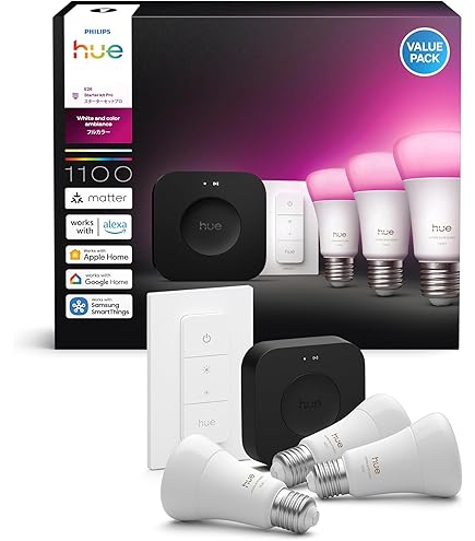 Amazon.co.jp: Philips Hue ホワイトフィラメント A19 スマート