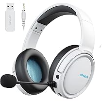 ゲーミングヘッドセット　ワイヤレス　無線 Amazon | BINNUNE ゲーミングヘッドセット PS5 ワイヤレスヘッド