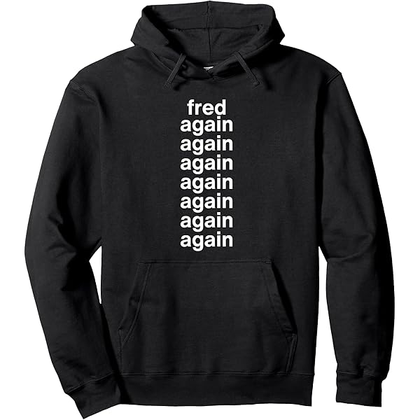 Amazon.co.jp: Fred Again T-Shirt, Black : Clothing, Shoes
