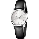 Calvin Klein Posh K8Q331C6 Women's Watch, 3 Hands, Black, Dial Color - Silver, Quartz Swiss Made Business Watch