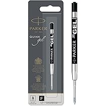 Amazon | PARKER パーカー ボールペン替え芯 ブラック 1本入 黒 F 細字