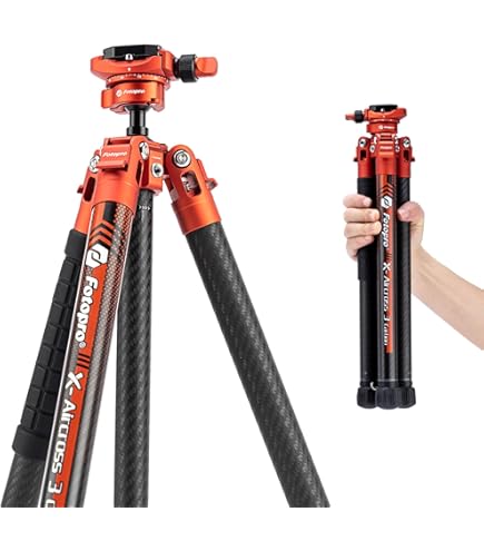 Amazon | Fotopro x-aircross 1アルミ三脚キット、Includes fph