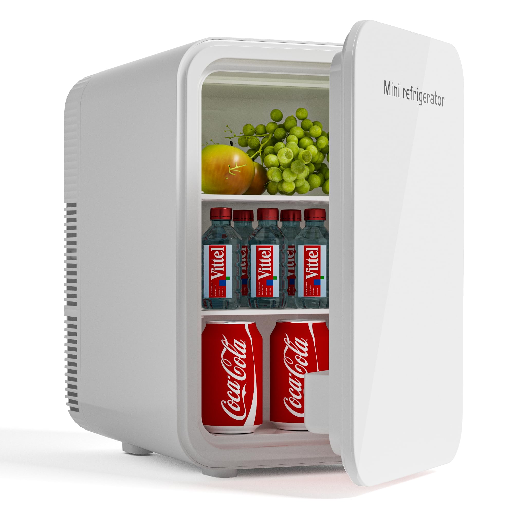 10L ポータブル冷温庫 保温保冷両用 コンパクトミニ冷蔵庫 静音 省エネ AC/DC 両電源 家庭・車載・車中泊・オフィス ひとり暮らし キャンプ アウトドア PSE 認証 日本語説明書付き