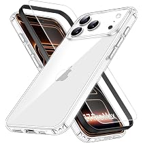 Amazon.co.jp: Eakanern 対応 iPhone 17 Pro ケース クリア 【ガラス