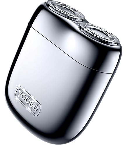 Amazon.co.jp: yoose Men's Electric Shaver, Mini Series, Silver