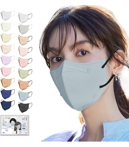 Amazon.co.jp: [MIR] マスク 3dマスク 52枚 不織布 息がしやすい 耳が