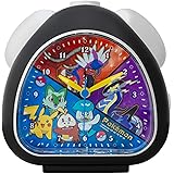 ティーズファクトリー 目覚まし時計 ポケットモンスター おむすびクロック メロディ ベル音 切替アラーム 黒 PM-5520422SH