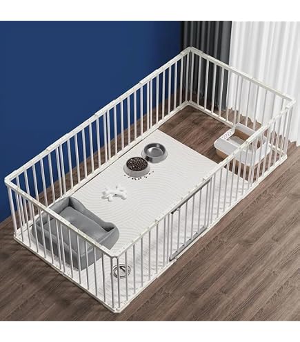 Amazon | ペットサークル 犬 サークルケージ 小型 ペットフェンス ドア