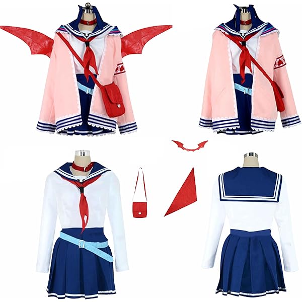 Amazon.co.jp: [青空COS]コスプレ衣魔界ノりりむ撮影 セーラー服