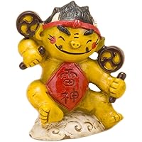 童 雷神 置物 K1050