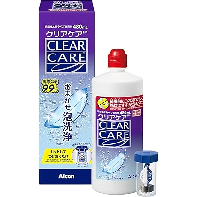 AOセプトクリアケアソフトコンタクト洗浄保存液 360ml 12本セット Amazon | AOセプトクリアケア 360ml×6本 | Alcon | 洗浄・保存液