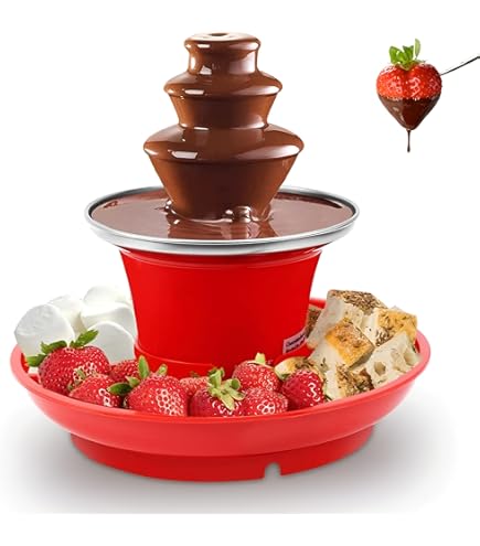 バフェットエンハンス チョコレートファウンテン　タワー型チョコレートフォンデュ Amazon.co.jp: チョコレートファウンテン CF-12A チョコ