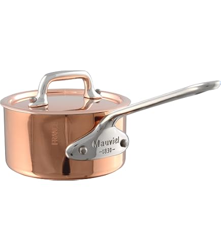 Amazon | Mauviel 510105 M'Minis Saucepan with Pouring Lip