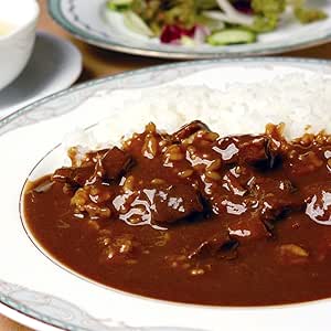 Amazon 近江牛 ビーフカレー 甘口 常温 明治創業 近江牛の松喜屋 牛肉 通販