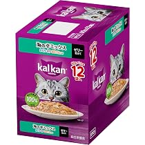 Amazon.co.jp: カルカン パウチ 成猫 60g×12袋 4種のおいしさ まぐろ
