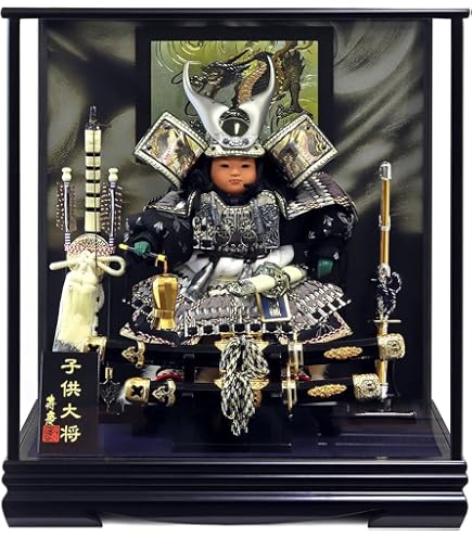 Amazon | 【五月人形】【子供大将飾り】【武将兜】6号出世大将真田丸