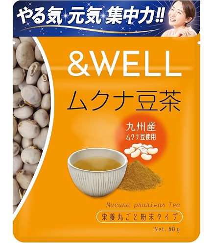 Amazon.co.jp: 菊芋ムクナ豆茶1袋(90g) : 食品・飲料・お酒