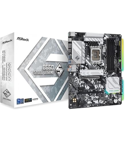 Amazon | ASRock マザーボード B660M Steel Legend Intel B660