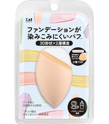 Amazon.co.jp: izerhfd(きさ) クッションファンデ パフ 2枚 収納