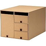 プラス 収納ボックス リビングポストIIY4L L 紙 クラフト LP-201Y4-L / 85661