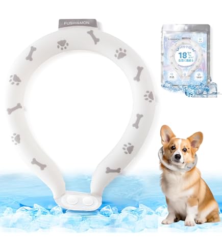 Amazon | 犬 クールネック 首冷やす ペット用 ネッククーラー【18℃凍結