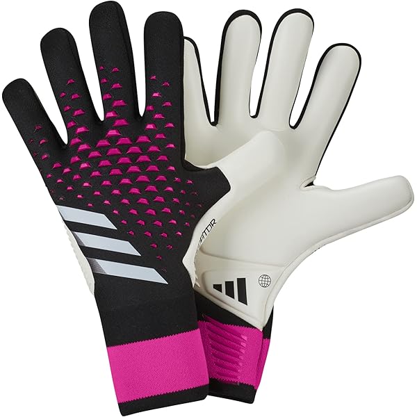 pink adidas soccer gloves