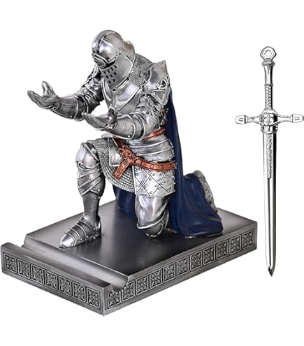 騎士フィギュア 金属製 剣付き ペンホルダー 騎士フィギュア 金属製 剣付き ペンホルダー 【公式通販】