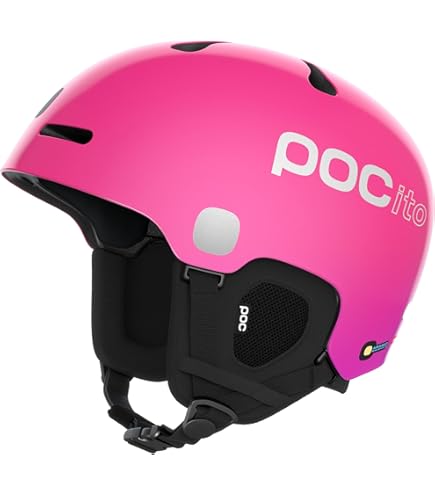 Amazon | POC Receptor BUG Adjustable 2.0 Ski Helmet, Uranium Black