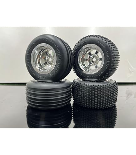 Amazon | HPI Savage X 4.6 4 gt2タイヤ&ブラッククロームホイール17