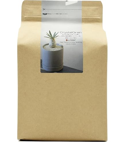 Amazon.co.jp: 三本線赤玉土使用灌木 塊根植物 用土 5㍑ コーデックス
