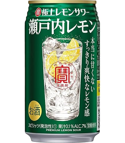 Amazon.co.jp: 極上レモンサワー 宝 瀬戸内レモン (350ml×24本) ×2