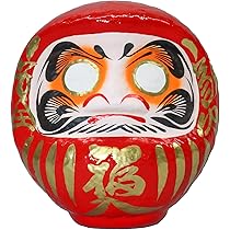 Amazon.co.jp: 高崎だるま 金 新型 38x34x39cm 開運吉祥・健康