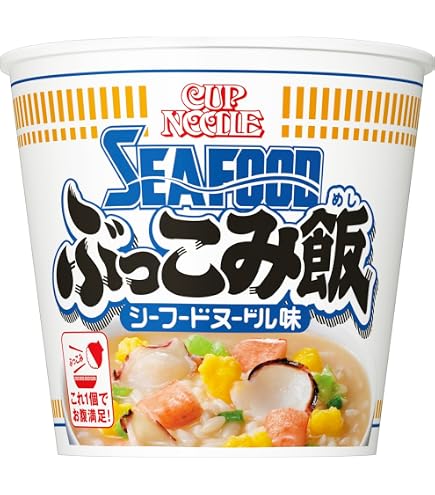 Amazon | カップヌードル ぶっこみ飯 シーフードヌードル 日清食品