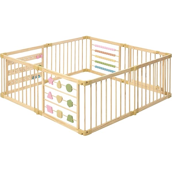 Wooden Fisher Price Outdoor Playpen Play Pen For Babies 6-12