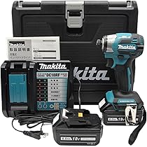 Amazon | マキタ インパクトドライバー TD173 ブルー 18V 6Ah 5点