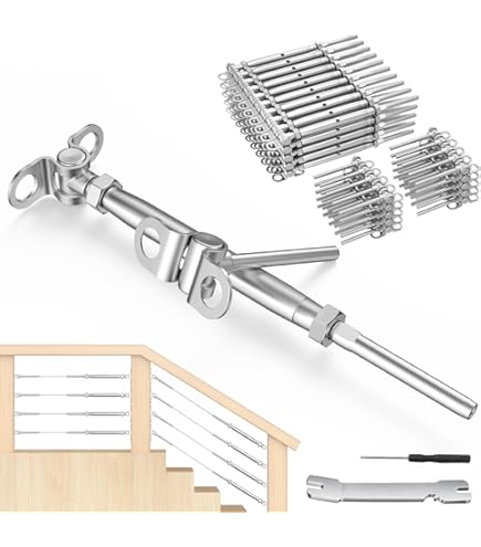 100FT 1/8" T316 Stainless Steel Cable Marine Grade, Wire Rope Cable For