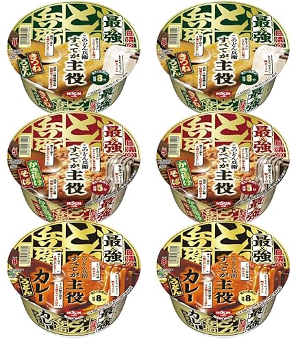 Amazon.co.jp: 【Amazon.co.jp限定】 日清食品 どん兵衛 だし比べ 6種