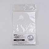 極薄・強力 滑り止めシール GRIPLUS フリーカット はがきサイズ (ホワイト, 1)