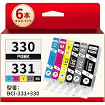 3つカートリッジ付き　オンラインサポート付き Amazon.co.jp: 【SANCTink】 BCI-330 BCI-331 Canon 用 インク