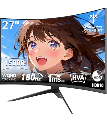 Amazon.co.jp: CRUA 30インチ 湾曲ゲーミングモニター 144Hz/200Hz